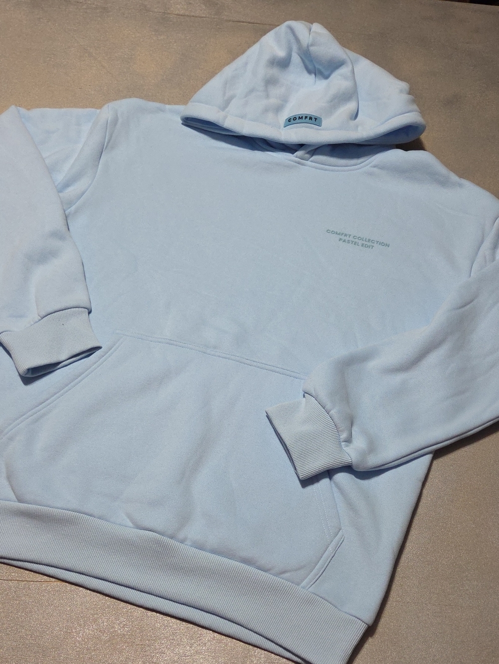 Comfort Collection Pastel Blue Women's Hoodie